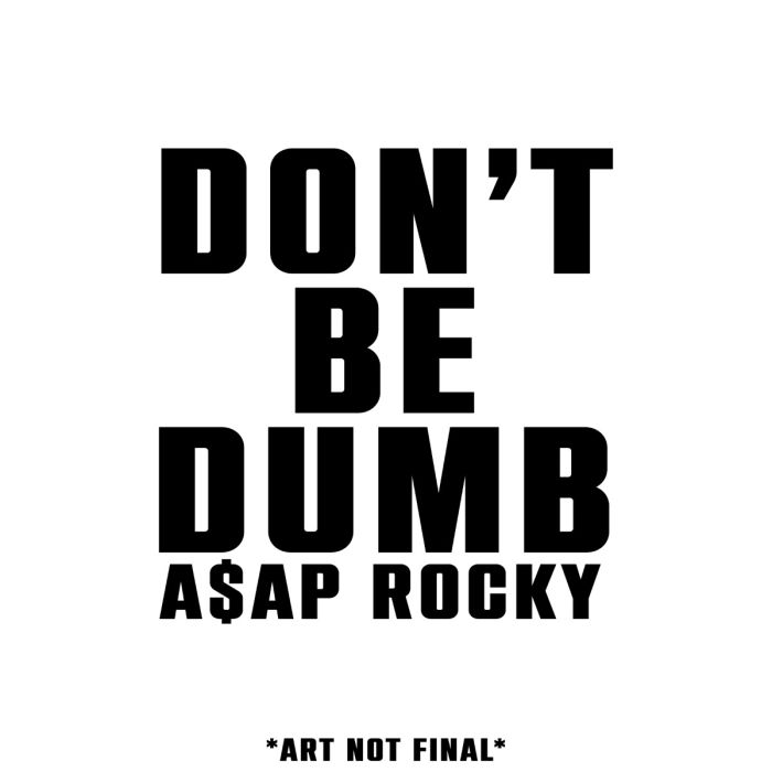 A$Ap Rocky ‎| Don't Be Dumb [Pre-Order - Ready to ship 01/11/24]